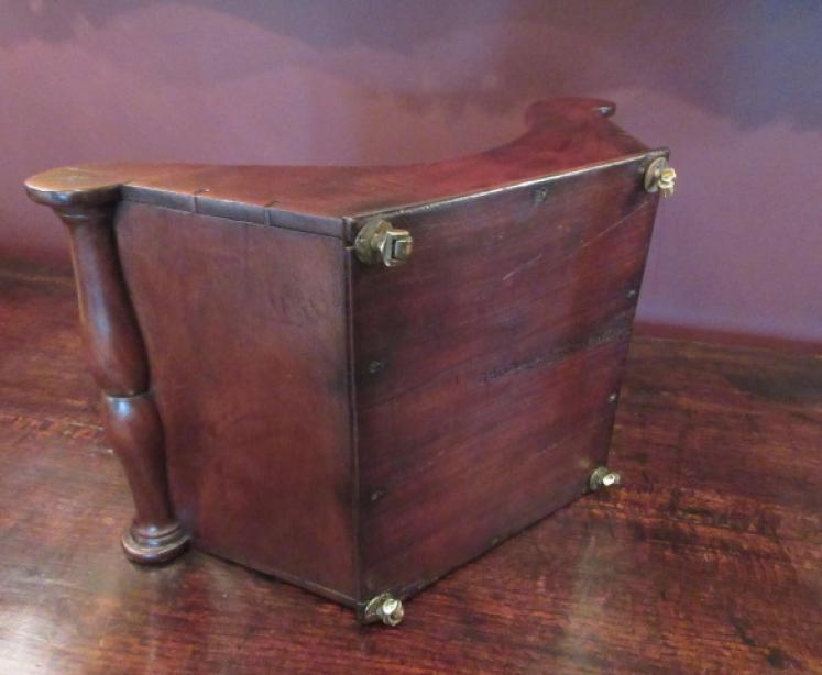 George III Period Mahogany Cheese Coaster - Image 4