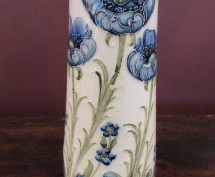 Art Nouveau McIntyre Moorcroft Poppies Vase - Image 2