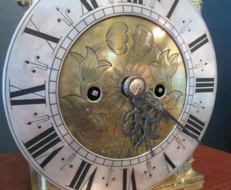 Regency Period Double Fusee Lantern Clock - Image 2