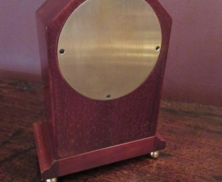 Top Quality Edwardian Inlaid Mantel Top Barometer - Image 4