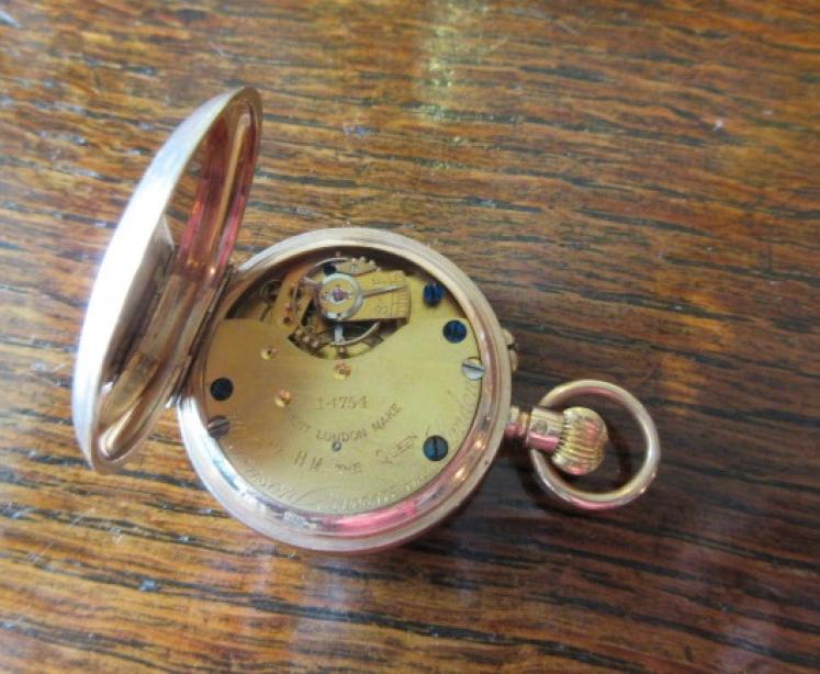 Immaculate Victorian 9ct Gold Fob Watch - Image 5