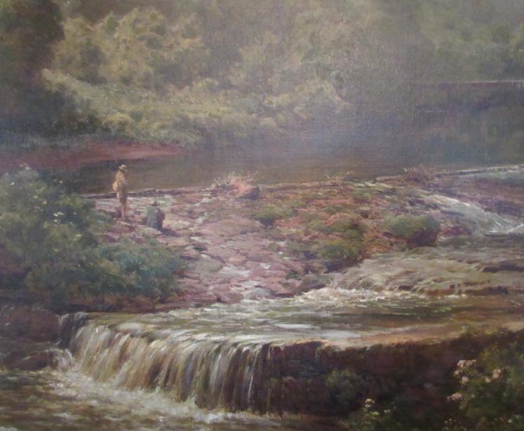 Fine 19th Century Oil 'Mill at Kirkdale' Painting - Image 2