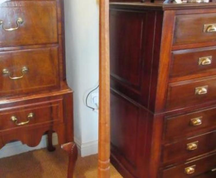 Superb Mouseman Adzed Oak Standard Lamp - Image 1