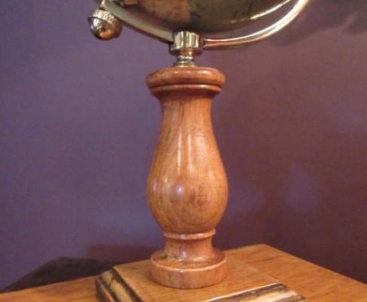 Very Unusual Phillip's 6" Terrestrial Globe & Atlas - Image 2