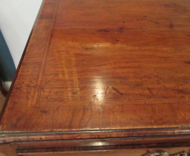 Superb George I Period Figured Walnut Chest of Drawers - Image 5