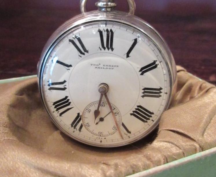Mid Victorian Silver Fusee Pocket Watch - Image 1