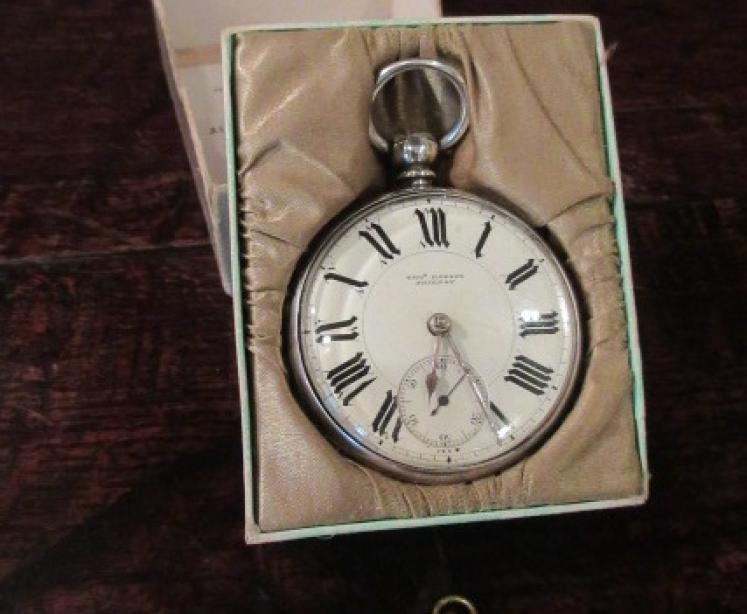 Mid Victorian Silver Fusee Pocket Watch - Image 2