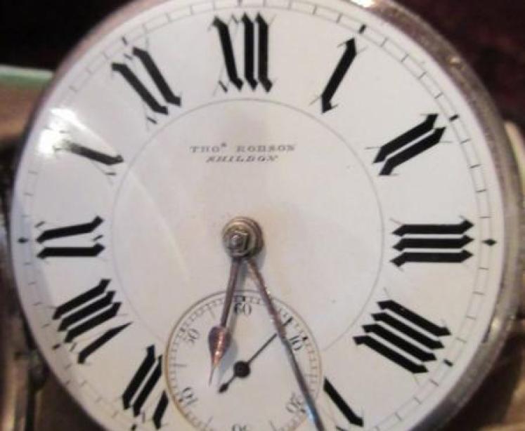 Mid Victorian Silver Fusee Pocket Watch - Image 3