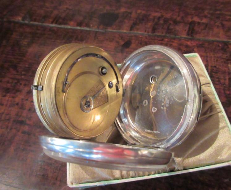 Mid Victorian Silver Fusee Pocket Watch - Image 4