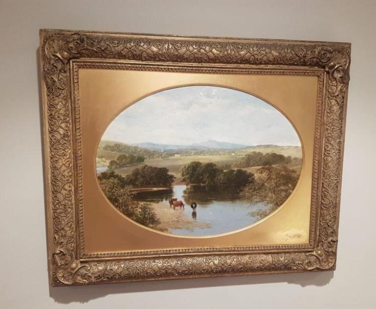 Victorian Crook O'Lune Oil On Board    - Image 1