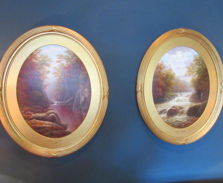 Stunning Pair of 19th Century William Mellor Paintings - Image 1