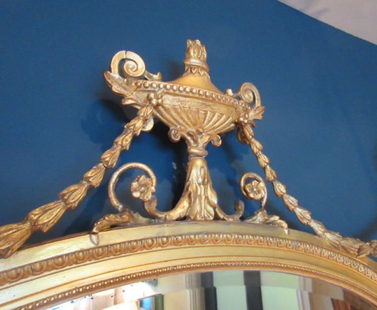 Fine Regency Period Plaster & Timber Gilt Mirror - Image 2
