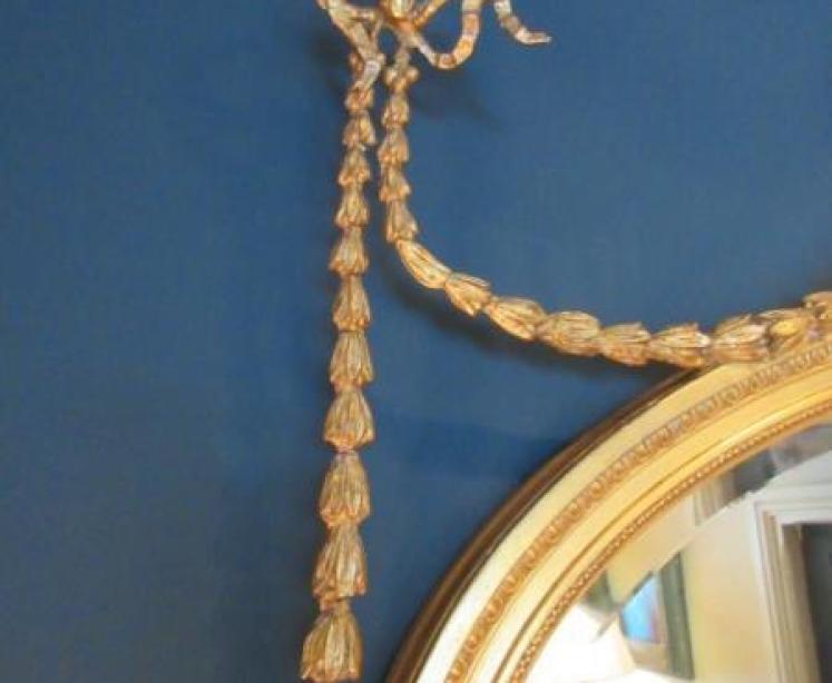 Fine Regency Period Plaster & Timber Gilt Mirror - Image 4