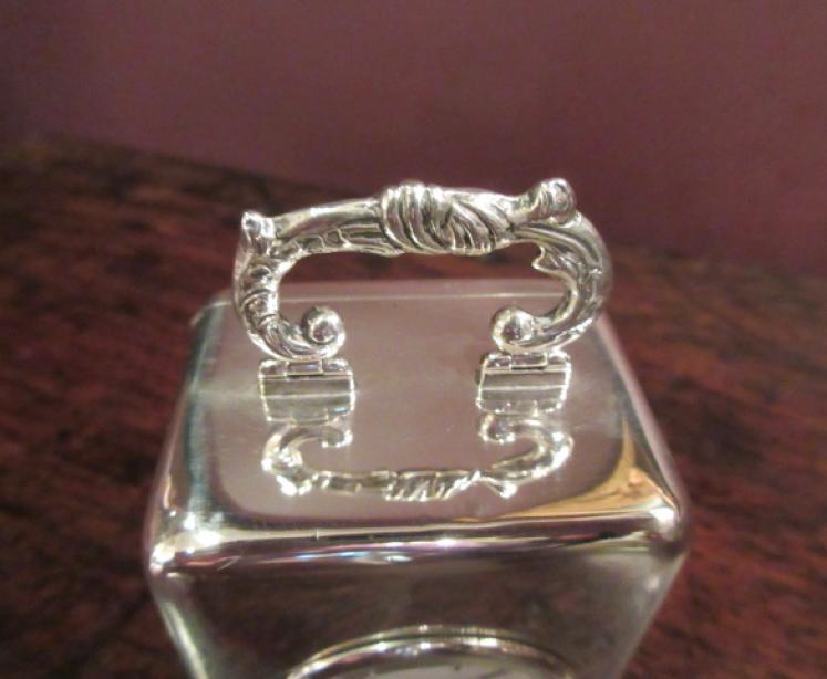 Miniature Edwardian Period Solid Silver Carriage Clock - Image 2
