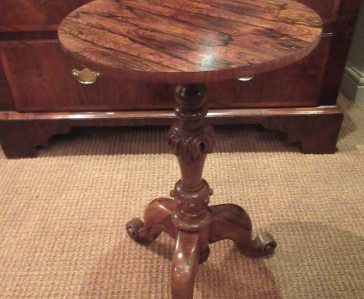 William IV Period Rosewood Wine Table - Image 1