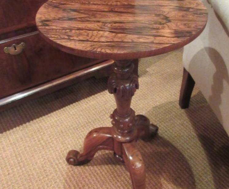 William IV Period Rosewood Wine Table - Image 5