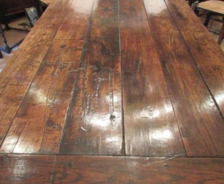 Stunning George II Period Oak Refectory Table - Image 2