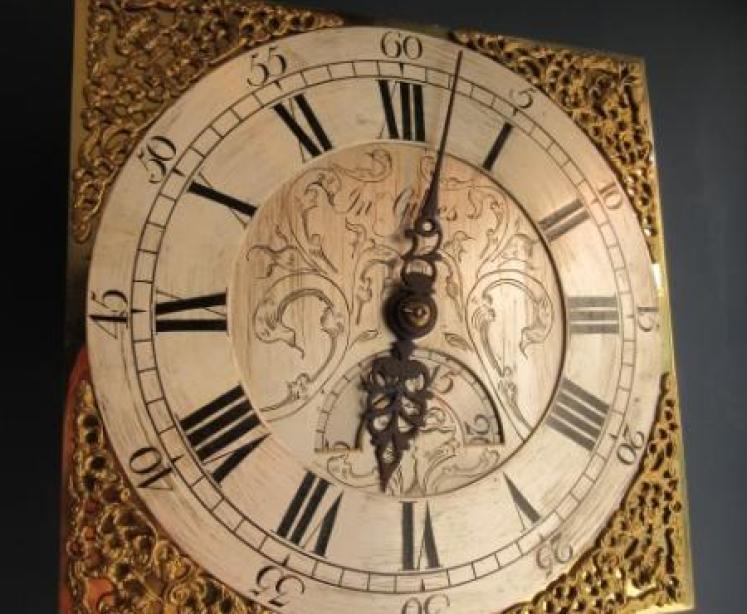 Early Period 'Hook & Spike' Gilkes Quaker Clock - Image 1