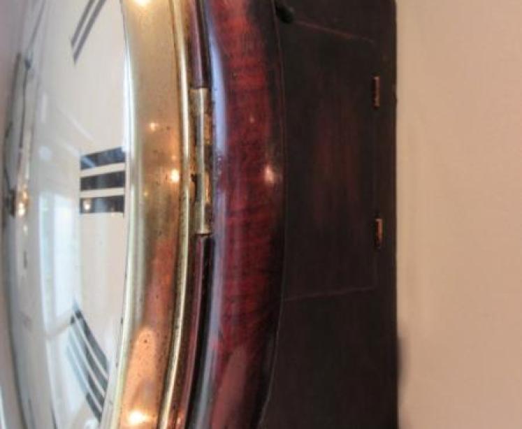 Mid 19th Century Single Fusee Wall Clock - Image 3