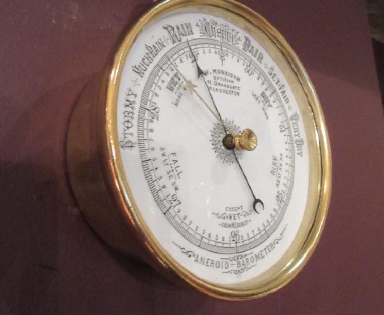 Mid Victorian Manchester Marine Barometer - Image 1