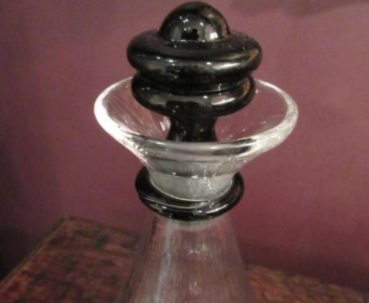 Rene Lalique 'Selestat' Clear Glass Decanter - Image 2