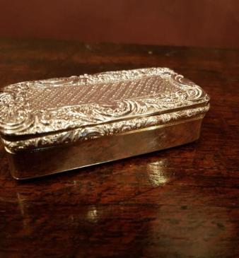 Fine William IV Period Edinburgh Silver Snuff Box