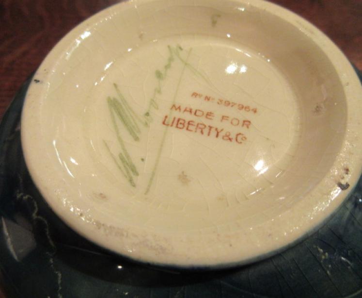 Moorcroft Hazeldene Yellow Tinted Liberty's Vase - Image 4