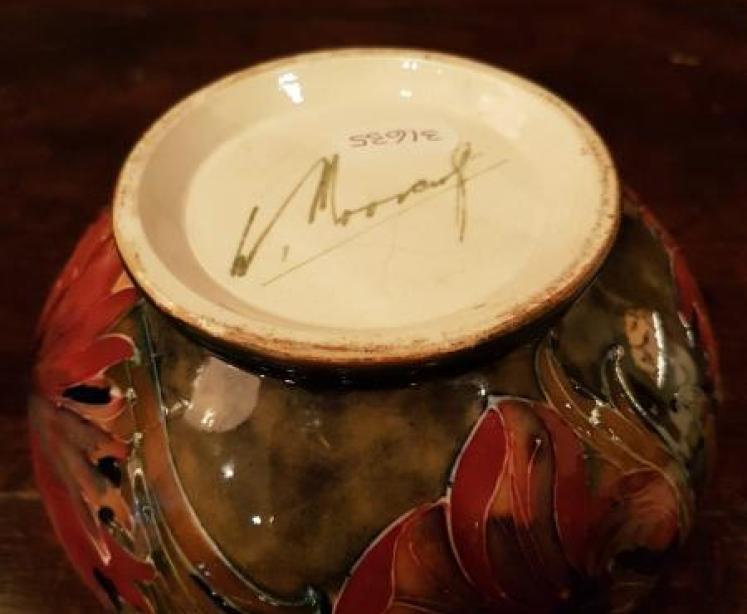 Early Moorcroft Spanish Pattern Vase - Image 3