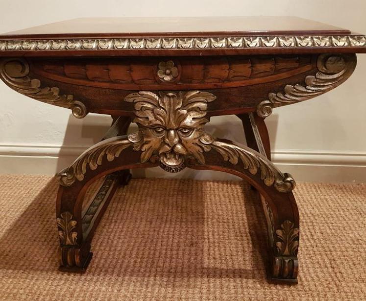 Late Victorian Walnut Lamp Table or Occasional Table - Image 2