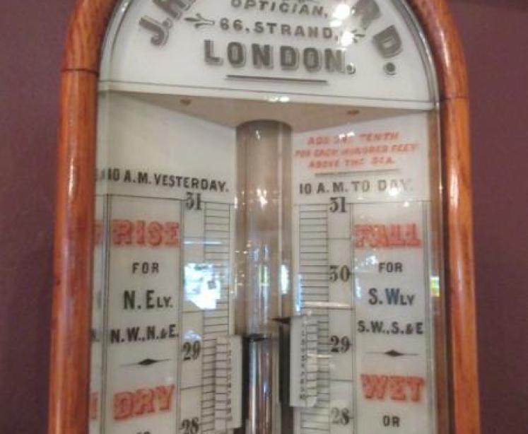 Superb Victorian 'Sea-Coast' London Stick Barometer - Image 2