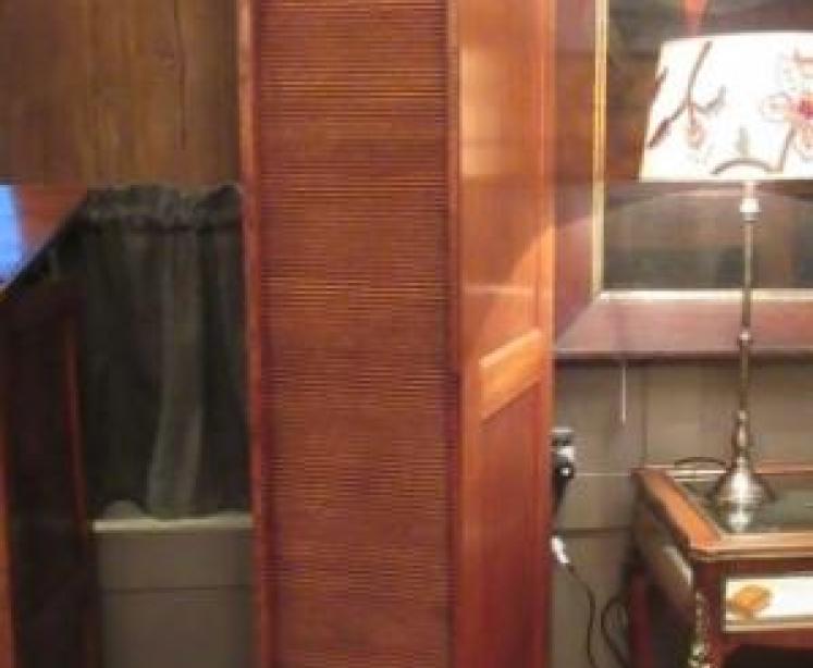 Unusual Victorian Polished Oak Tall Filing Cabinet - Image 5