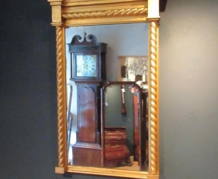 Regency Period Timber Gilt Wall Mirror - Image 1