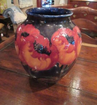 Large Moorcroft Big Poppy Vase.c.1920