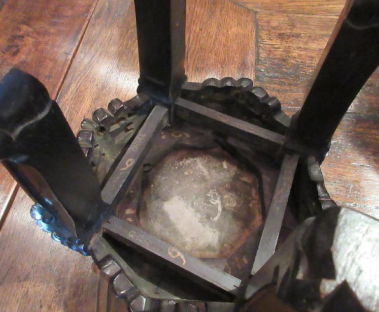 19th Century Oriental Hardwood Plant Stand - Image 4