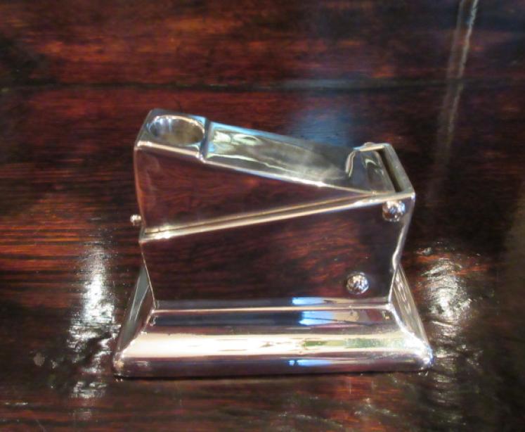 George V Period Silver Table Cigar Cutter - Image 2