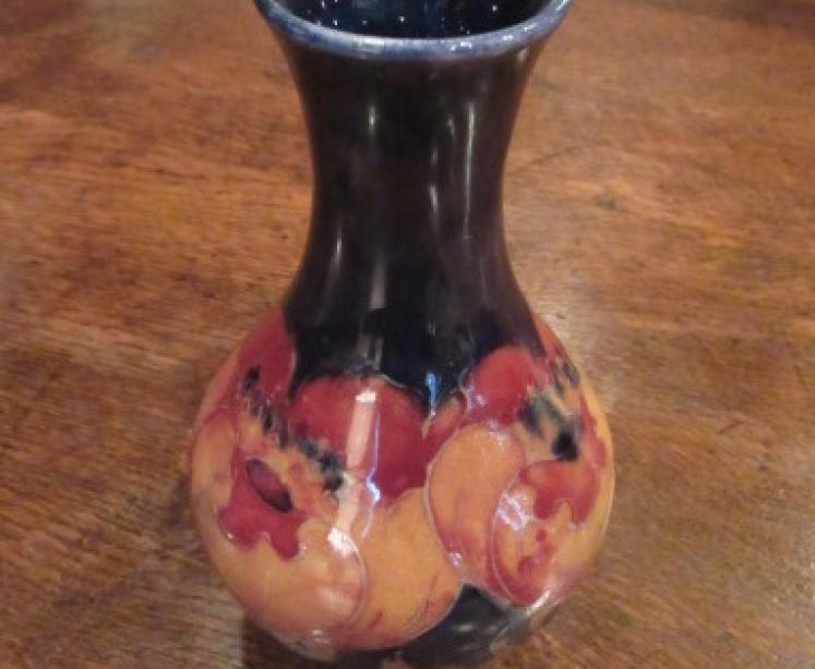 Early Moorcroft Big Poppy Vase - Image 2