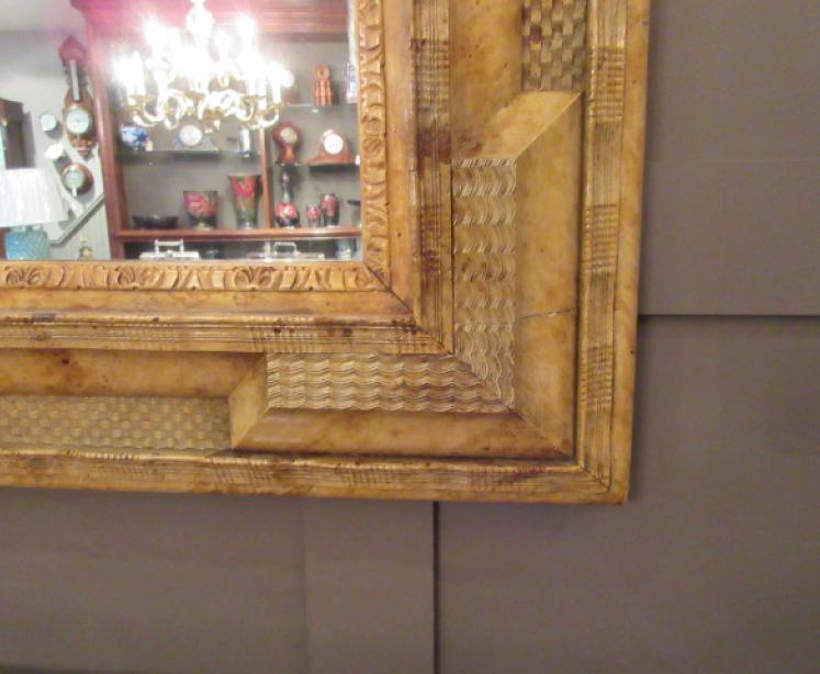 Impressive Mid Victorian Simulated Tortoiseshell Mirror - Image 4