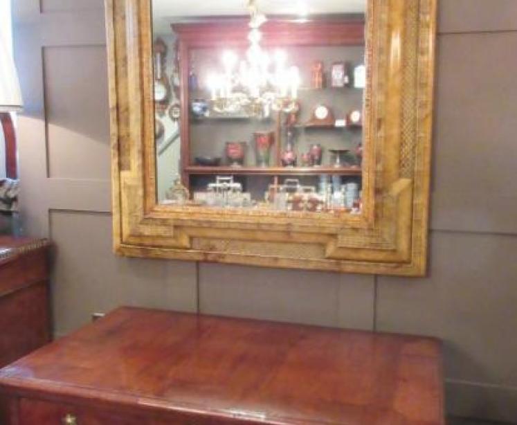 Impressive Mid Victorian Simulated Tortoiseshell Mirror - Image 5