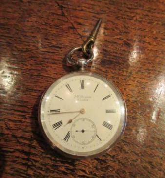 Victorian Solid Silver Benson of London Pocket Watch