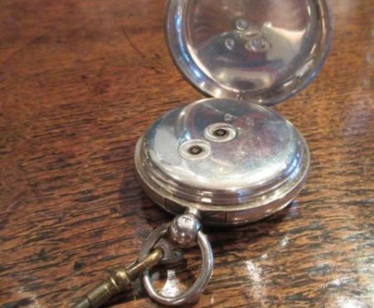 Victorian Solid Silver Benson of London Pocket Watch - Image 2