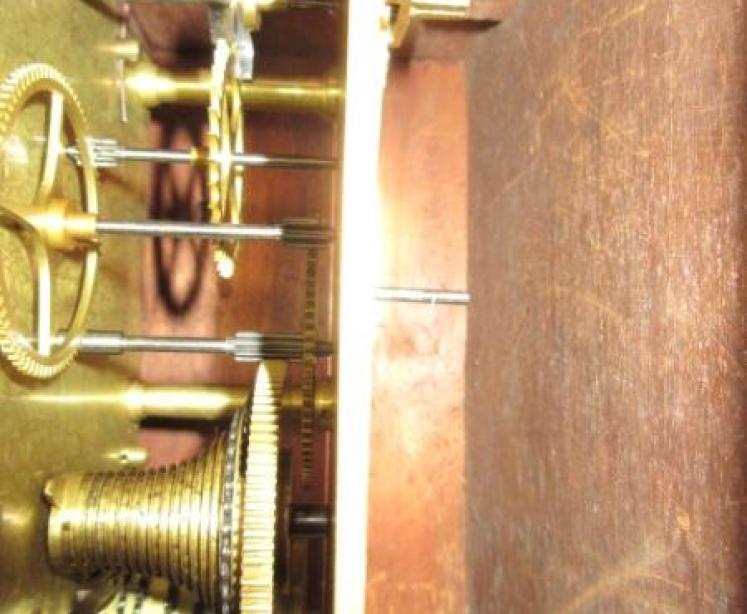 Top Quality Mid Victorian Fusee 10" Dial Wall Clock - Image 4