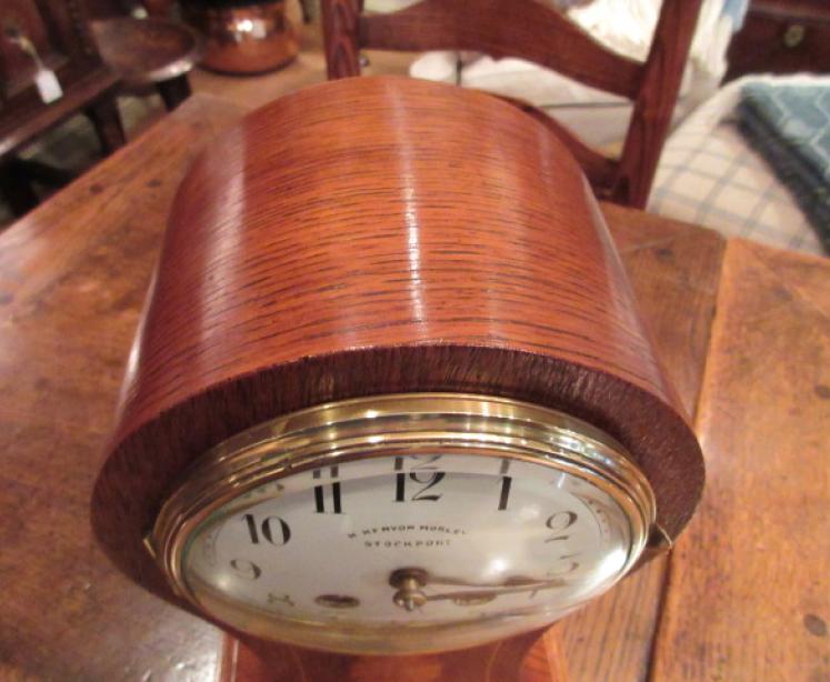 High Quality Victorian Inlaid Striking Mantel Clock - Image 2