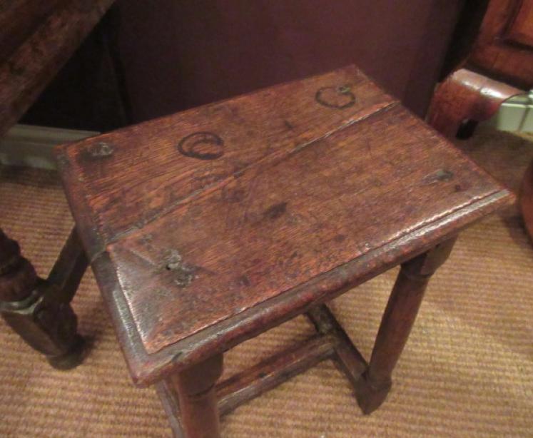 George II Period Oak Joint Stool - Image 2
