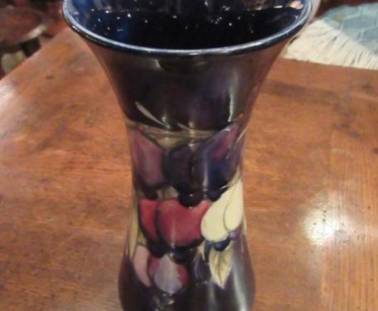 Moorcroft Wisteria Flared Neck Vase - Image 3