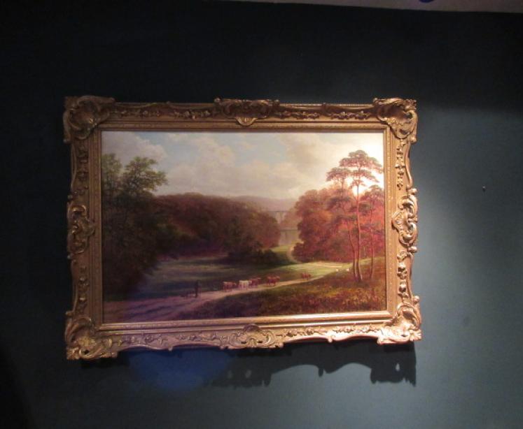 Superb Victorian William Mellor Oil on Canvas - Image 5