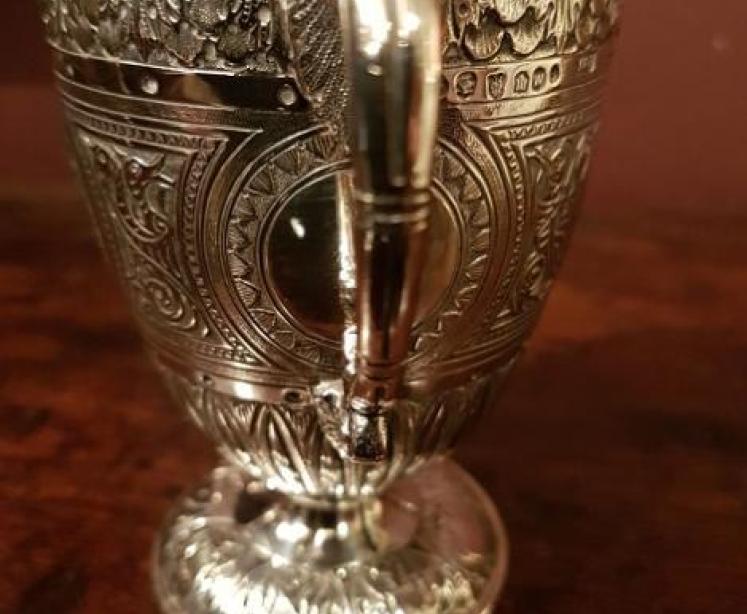 Superb Mid Victorian Edinburgh Silver Child's Cup - Image 4