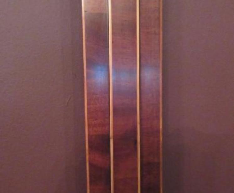 Fine Regency Period Fruitwood Inlaid Stick Barometer - Image 3