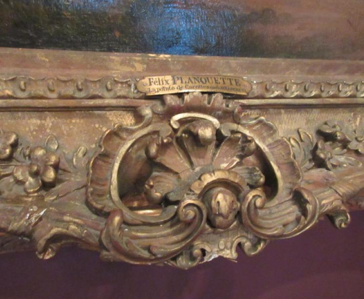 Superb Large Oil on Canvas Cattle Painting - Image 3