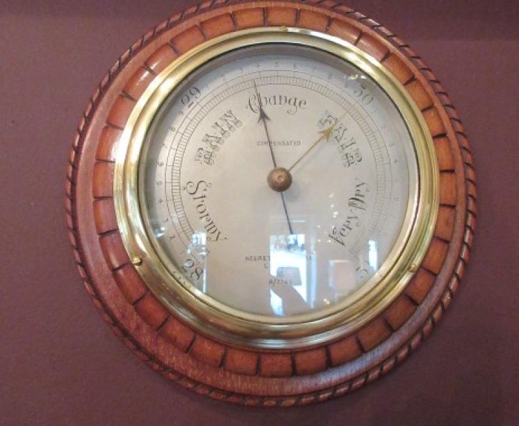 Mid Victorian Antique Negretti & Zambra Barometer - Image 1