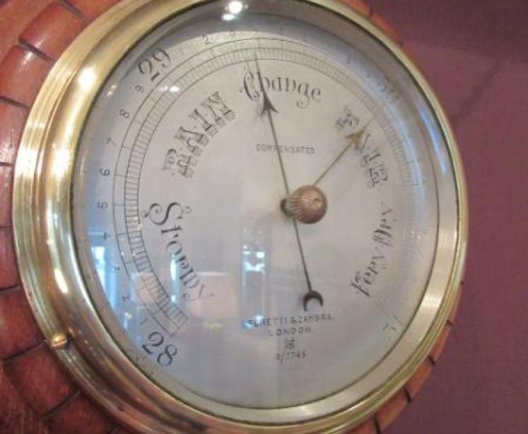 Mid Victorian Antique Negretti & Zambra Barometer - Image 2